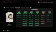Detailed stats of the EA FC 24 Zico Icon SBC card (Image via EA Sports)